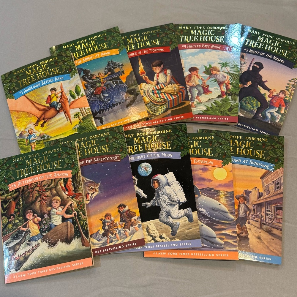 Magic Tree House Books 1-10